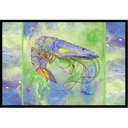 Carolines Treasures 36 x 24 in. Shrimp Indoor Or Outdoor Doormat 8342-JMAT